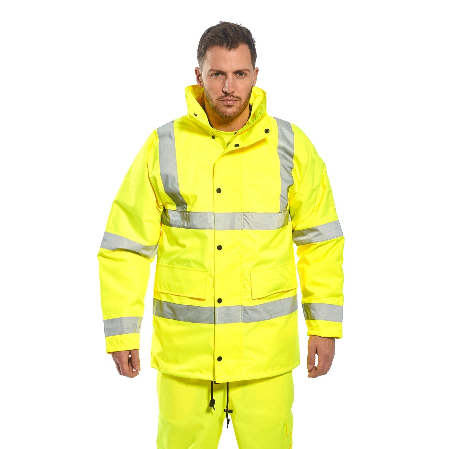 Portwest Men's Jacket, Yellow, L