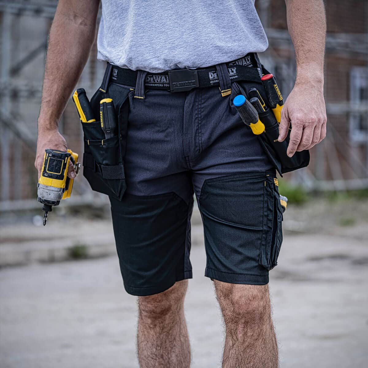 Dewalt Mens Hamden Pro-Stretch Work Shorts