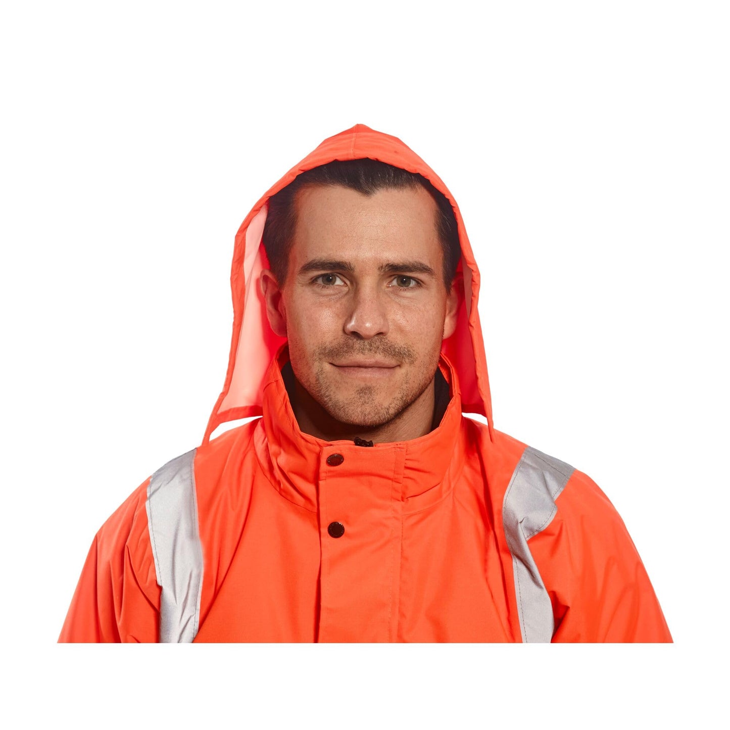 Portwest RT32 Waterproof Reflective Hi-Vis Winter Bomber Jacket Orange, X-Small