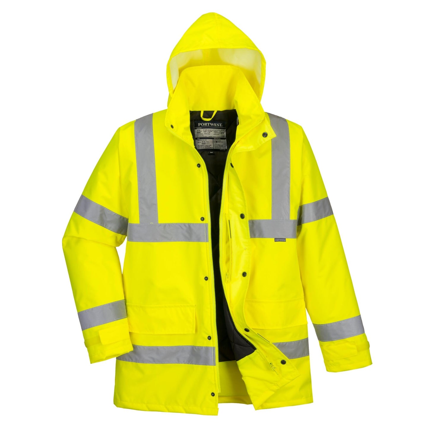 Portwest Men's Jacket, Yellow, L