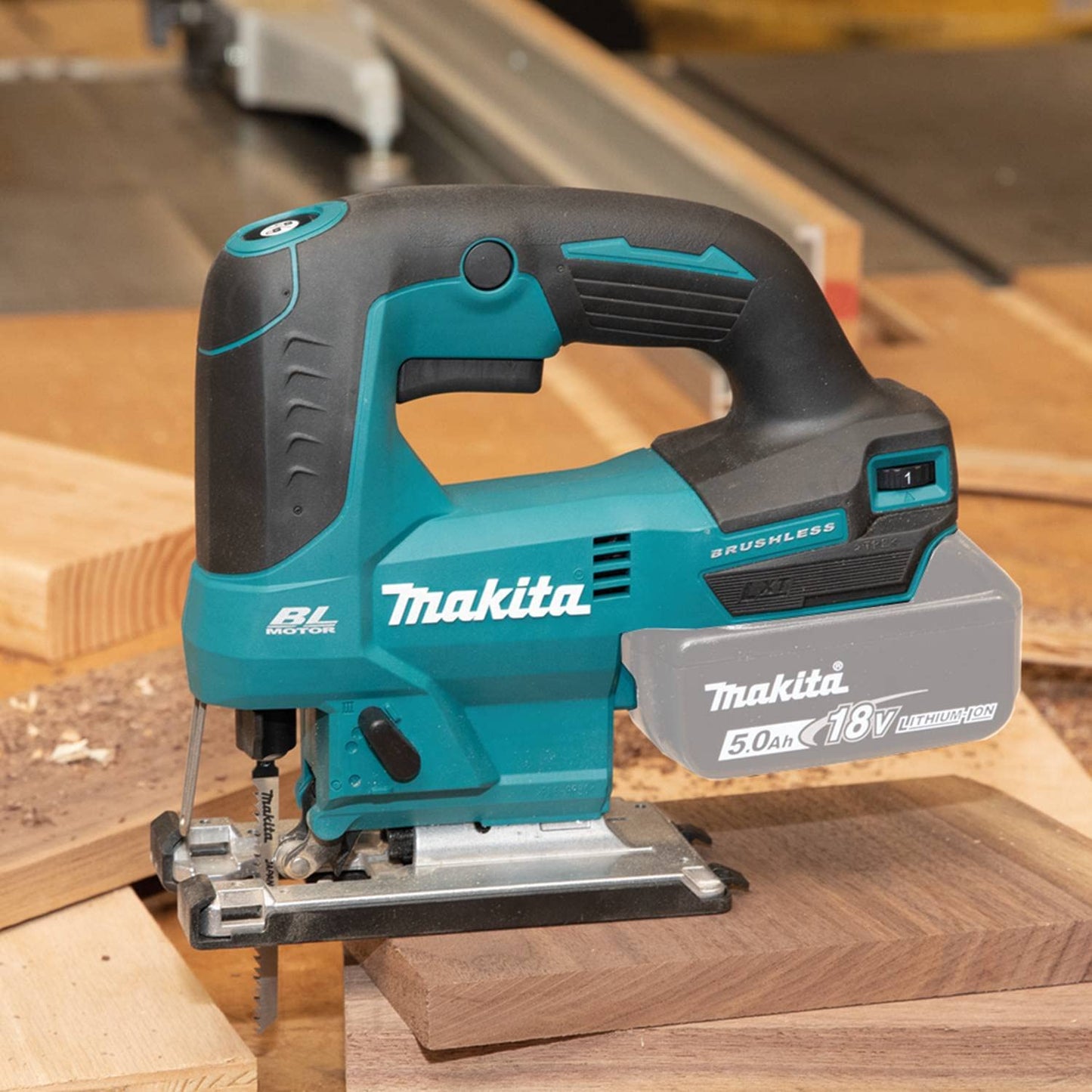 Makita XVJ04Z 18V LXT® Lithium-Ion Brushless Cordless Jig Saw, Tool Only