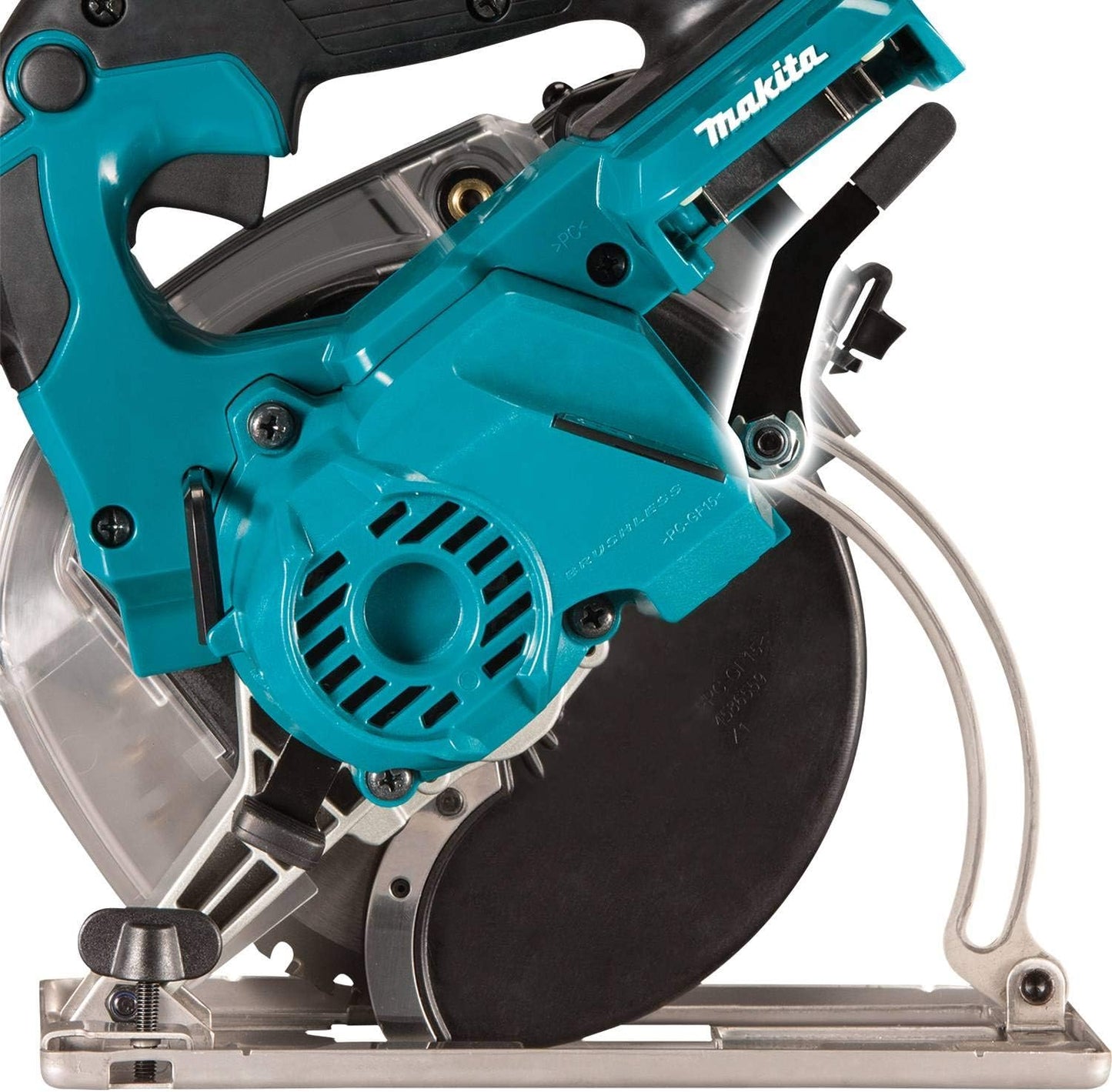 Makita XSC04Z 18V LXT Lithium-Ion Brushless Cordless 5-7/8" Metal Cutting Saw, with Electric Brake and Chip Collector, Tool Only