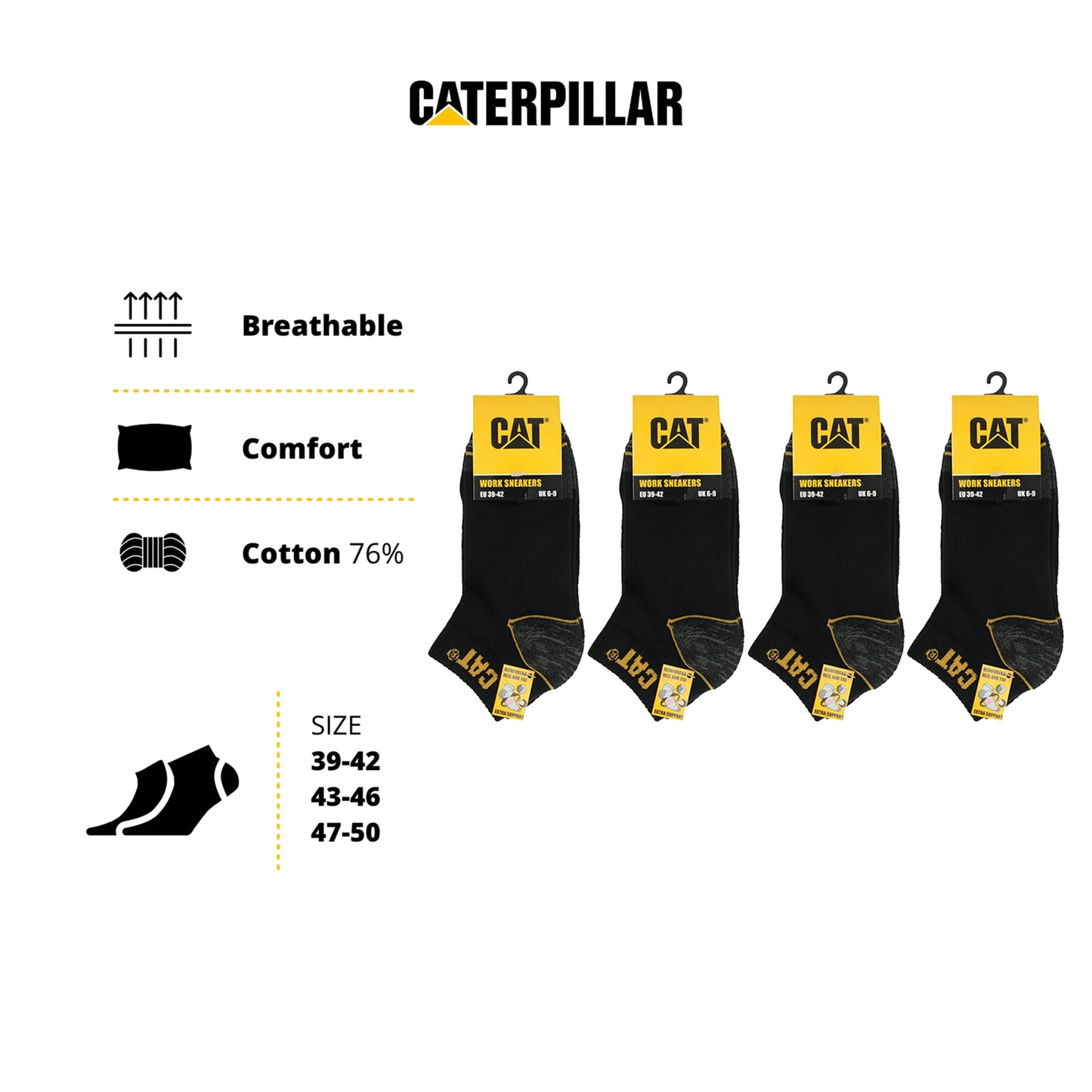 Caterpillar Men's Socks