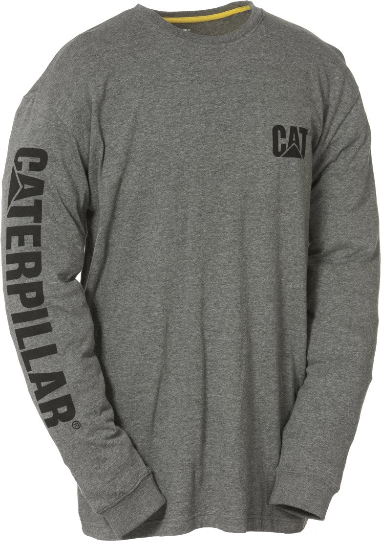 CAT Men's Trademark Banner Long Sleeve T-Shirt