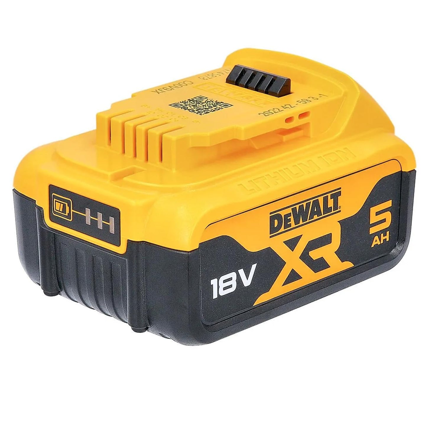 DEWALT DCB184 5.0ah 18v XR Lithium Ion Battery + DCB1104 Charger