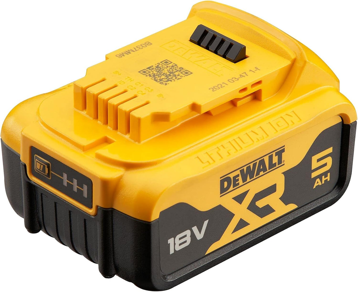 DEWALT DCB184 5AH Battery 18V XR, Li-Ion