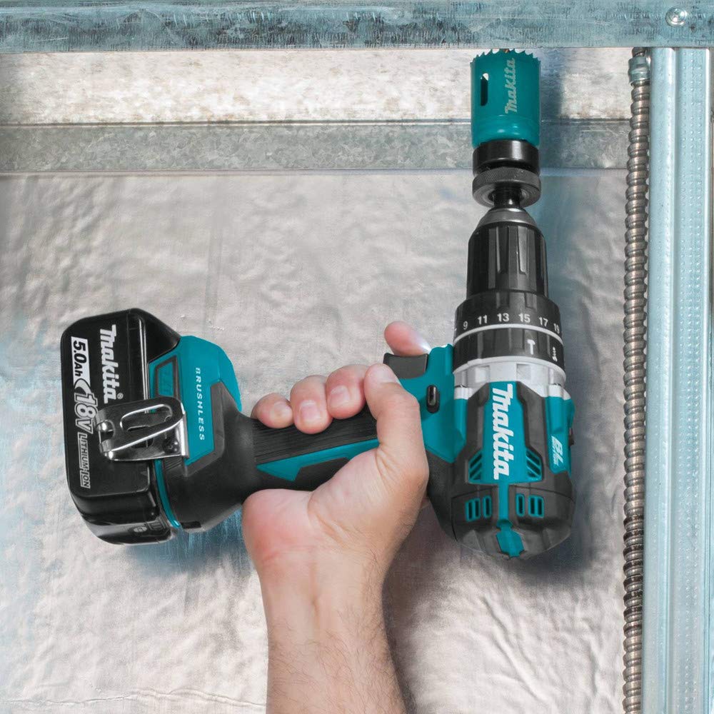 Makita XPH12Z 18V LXT Lithium-Ion Brushless Cordless 1/2" Hammer Driver-Drill, Tool Only