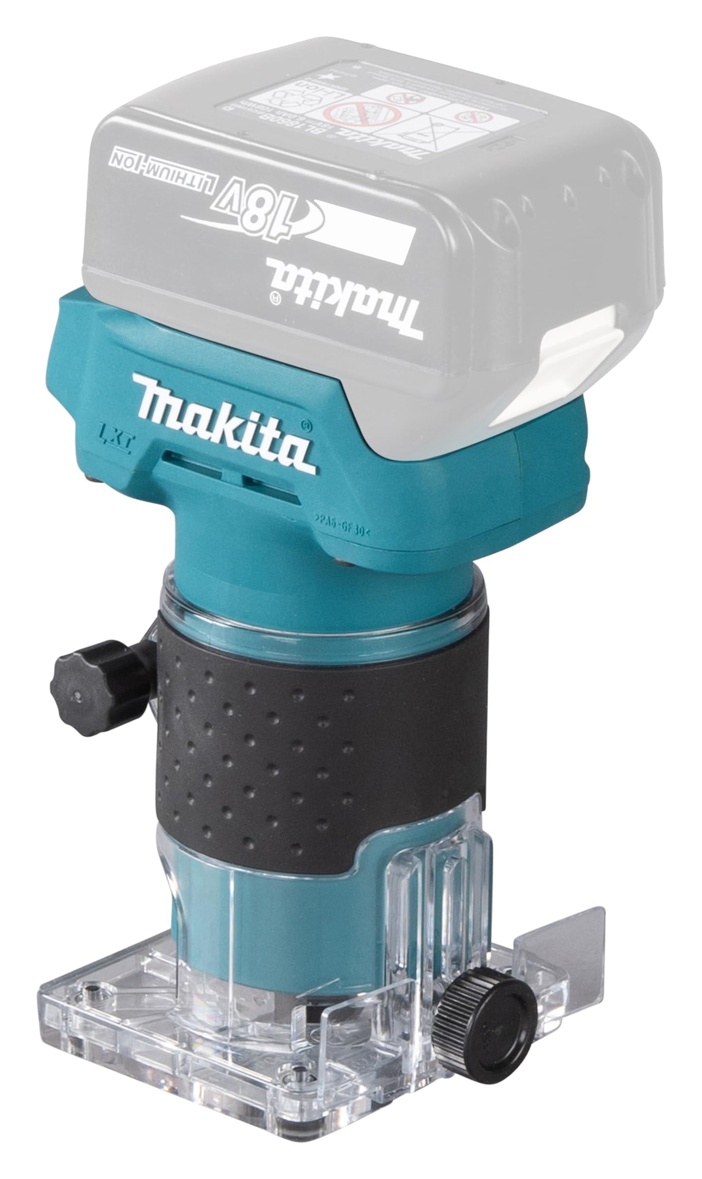 Makita DRT52Z 18V Li-ion LXT Brushless Router/Trimmer, Batteries and Charger Not Included