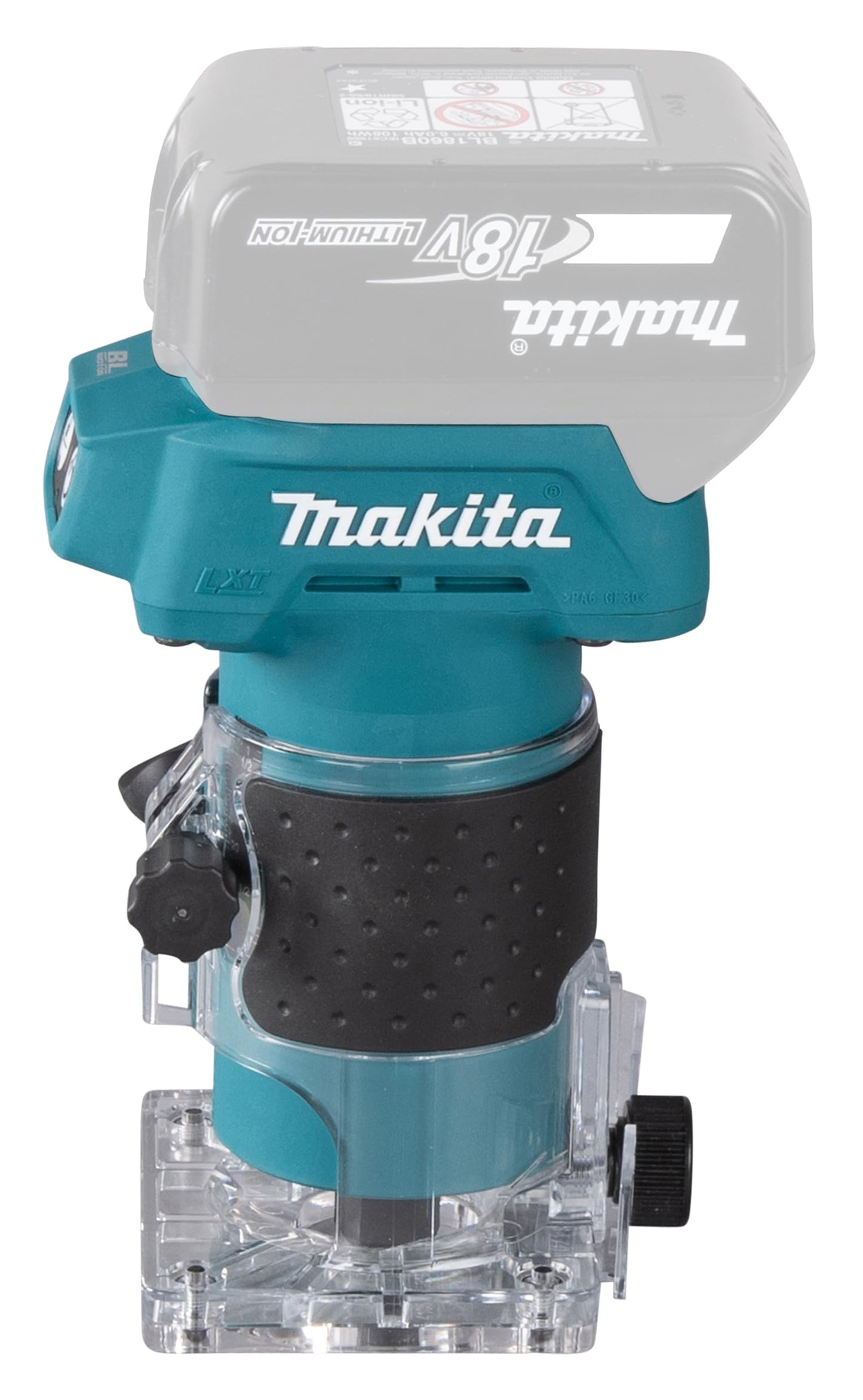 Makita DRT52Z 18V Li-ion LXT Brushless Router/Trimmer, Batteries and Charger Not Included