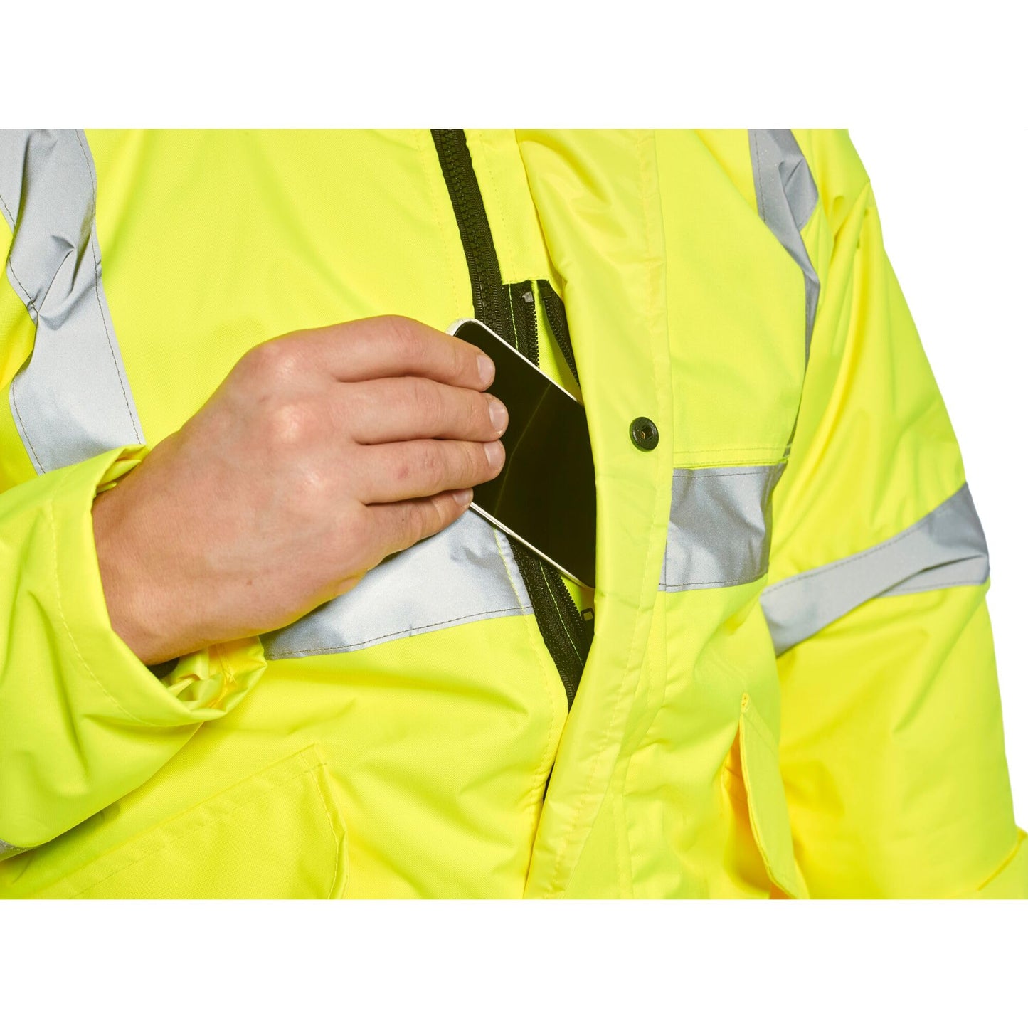 Portwest Men's Hi-vis Bomber Jacket (pack of 1)