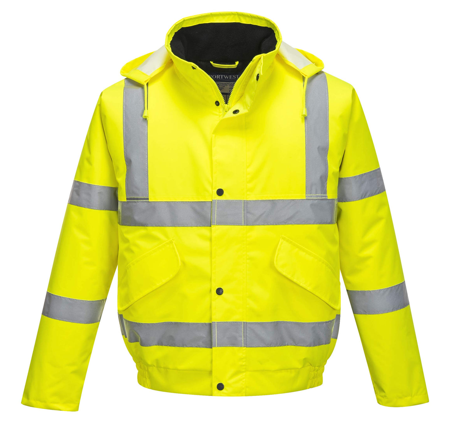 Portwest S463 Waterproof Comfort Hi-Vis Winter Bomber Jacket Orange, 6X-Large