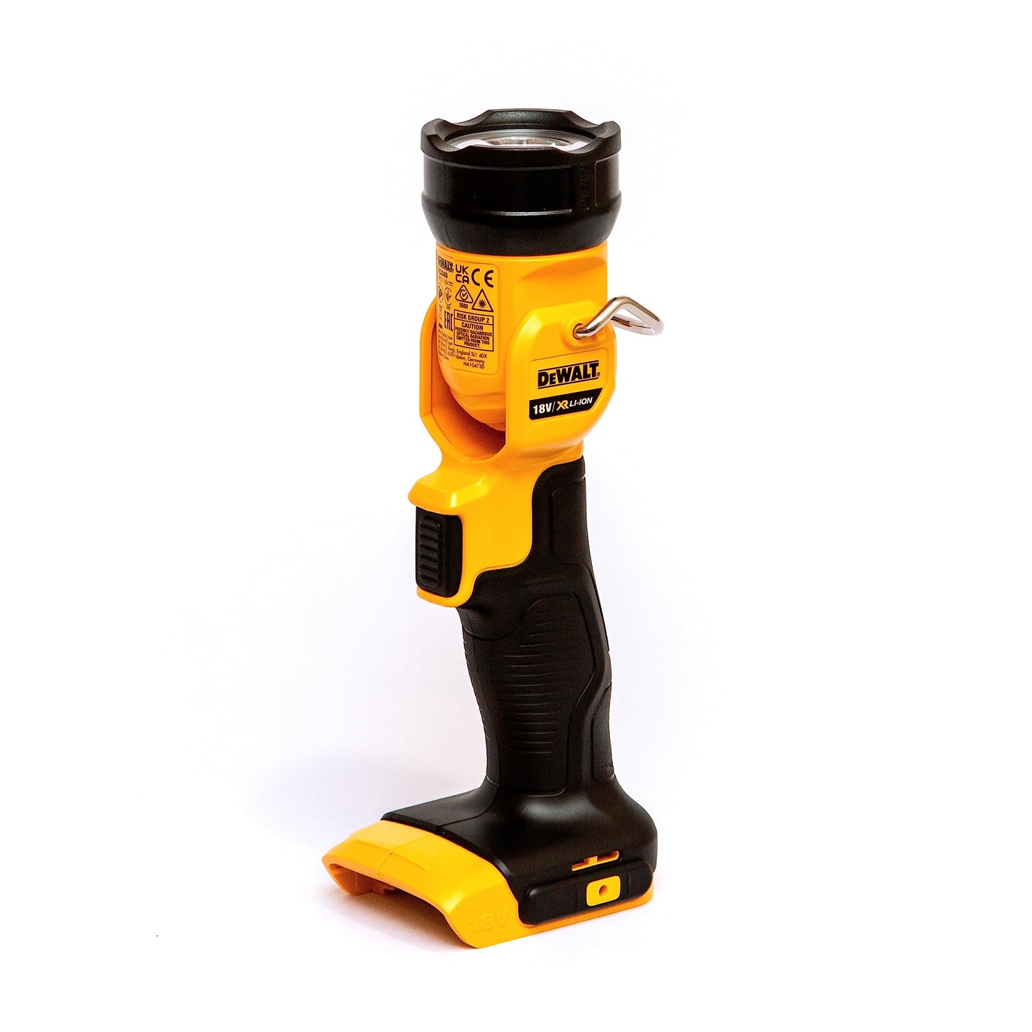 DEWALT DCL040-XJ 18V XR Lithium-Ion Body Only Cordless Torch, Black/Yellow, 15.0 cm*32.0 cm*22.0 cm