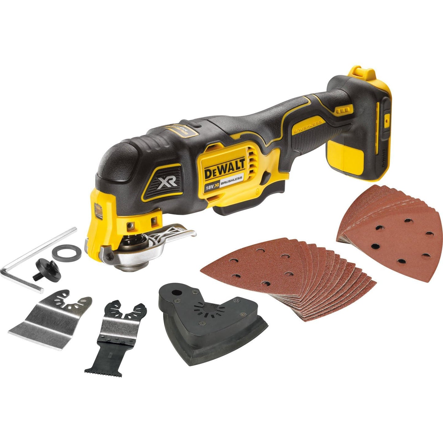 DEWALT DCS355N-XJ Oscillating Multi-Tool 18V Li-Ion Cordless Brushless Battery Powered