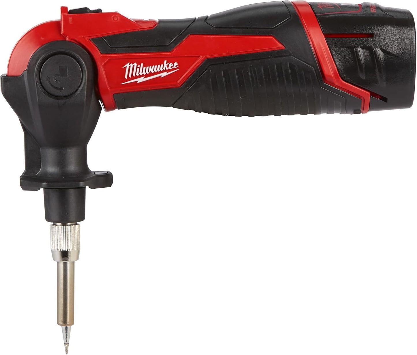 Milwaukee 4933459761 M12 SI-201C Cordless Soldering Iron with 1 x Battery and Charger in Case, Red/Black, 90 W