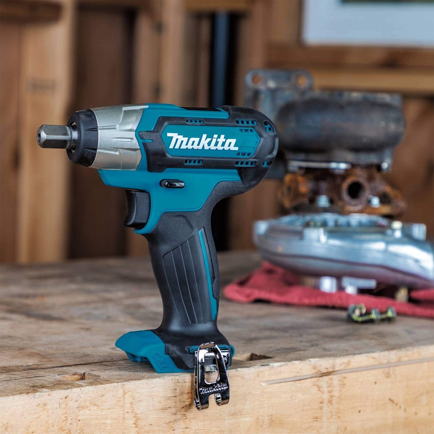 Makita WT03Z 12V max CXT Lithium-Ion Cordless 1/2" Sq. Drive Impact Wrench, Tool Only