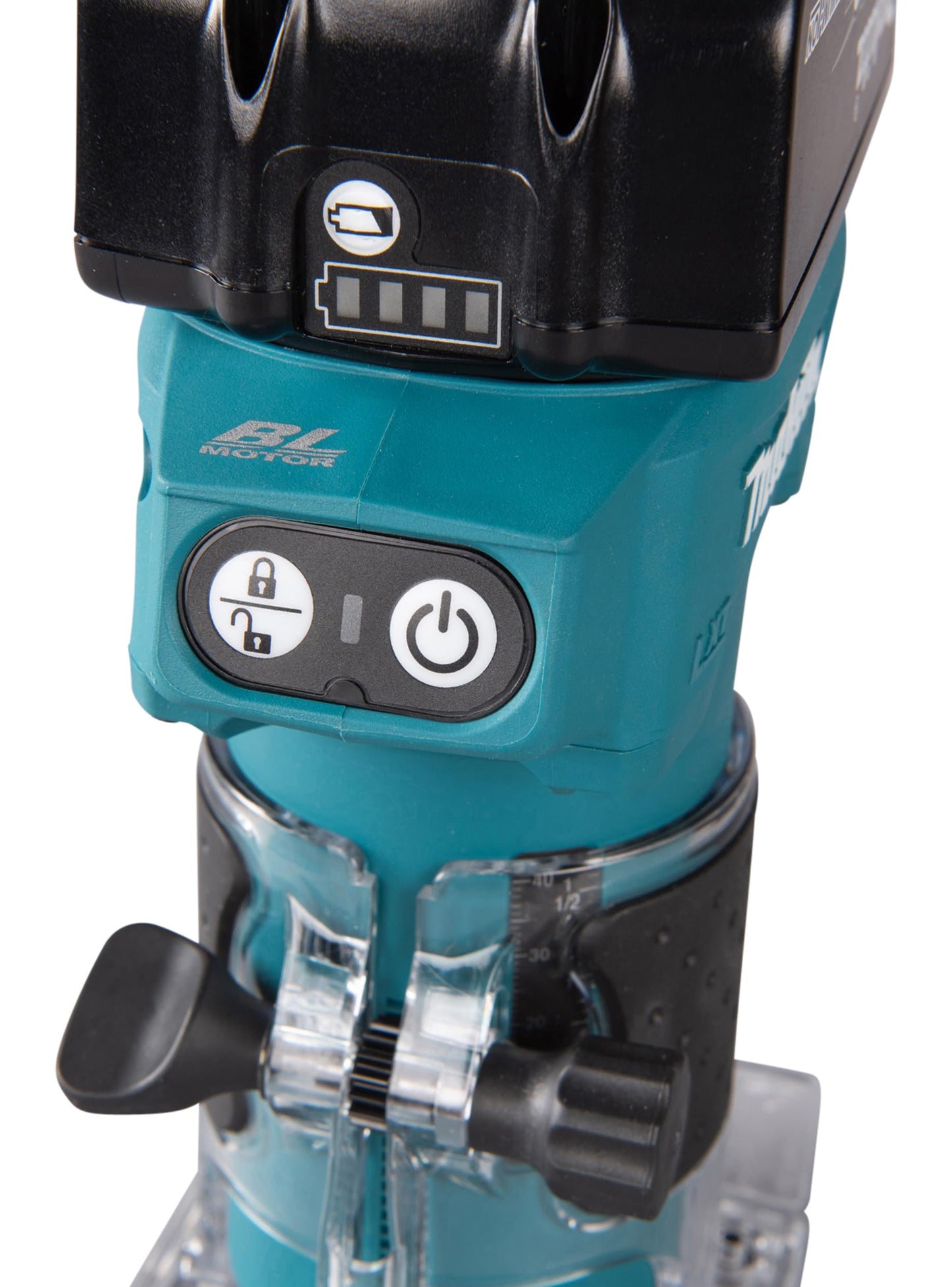 Makita DRT52Z 18V Li-ion LXT Brushless Router/Trimmer, Batteries and Charger Not Included