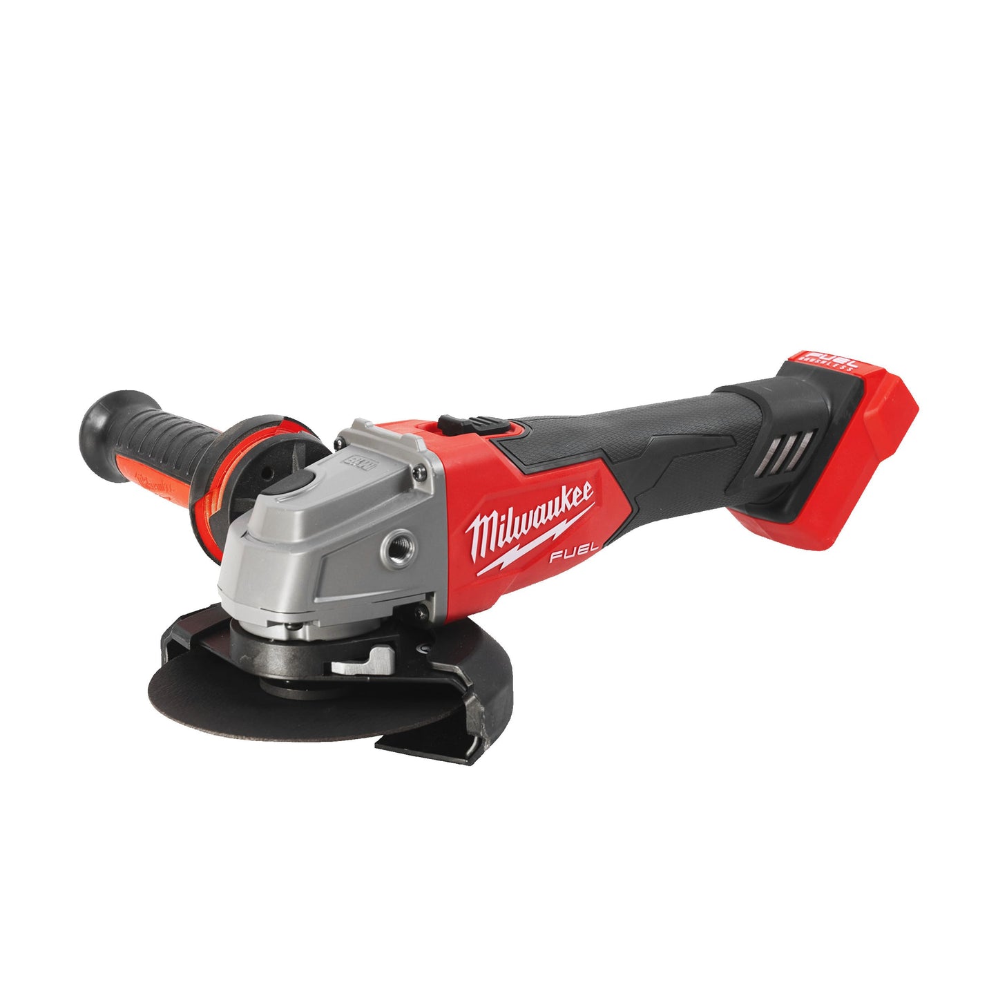 Milwaukee e x FSAG125X-0X M18 Fuel Angle Grinder 125 mm with Slide Switch, Red, 0