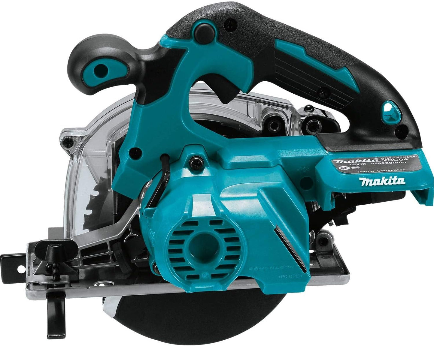 Makita XSC04Z 18V LXT Lithium-Ion Brushless Cordless 5-7/8" Metal Cutting Saw, with Electric Brake and Chip Collector, Tool Only