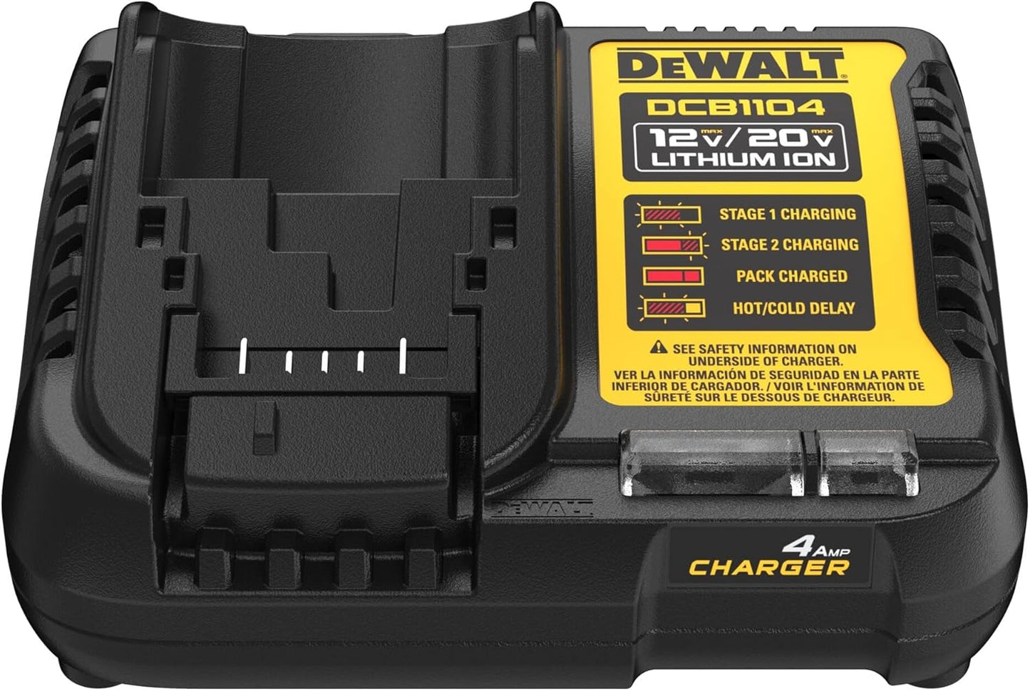 DEWALT DCB1104-GB 4A XR Battery Charger