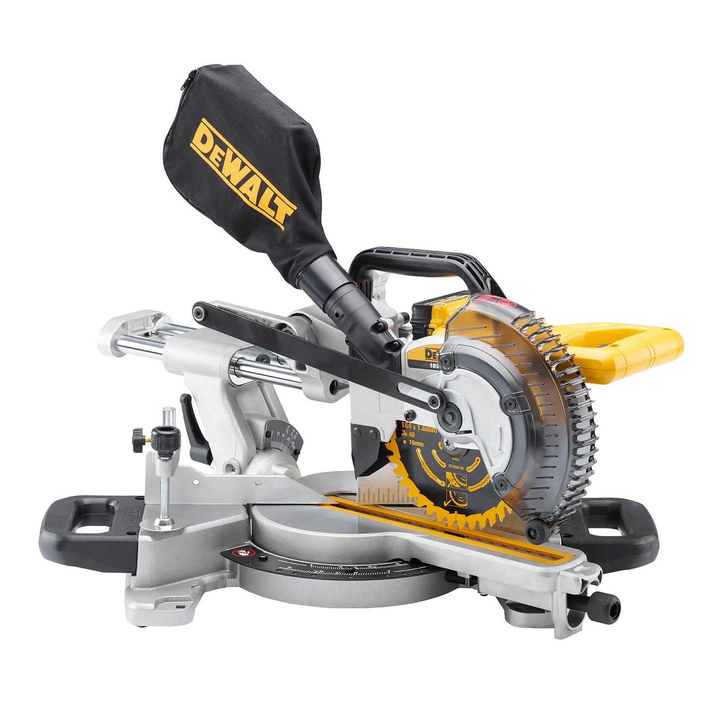 DEWALT DCS365N-XJ Mitre Saw XR 184 mm with XPS-Bare Unit, 590 W, 18V