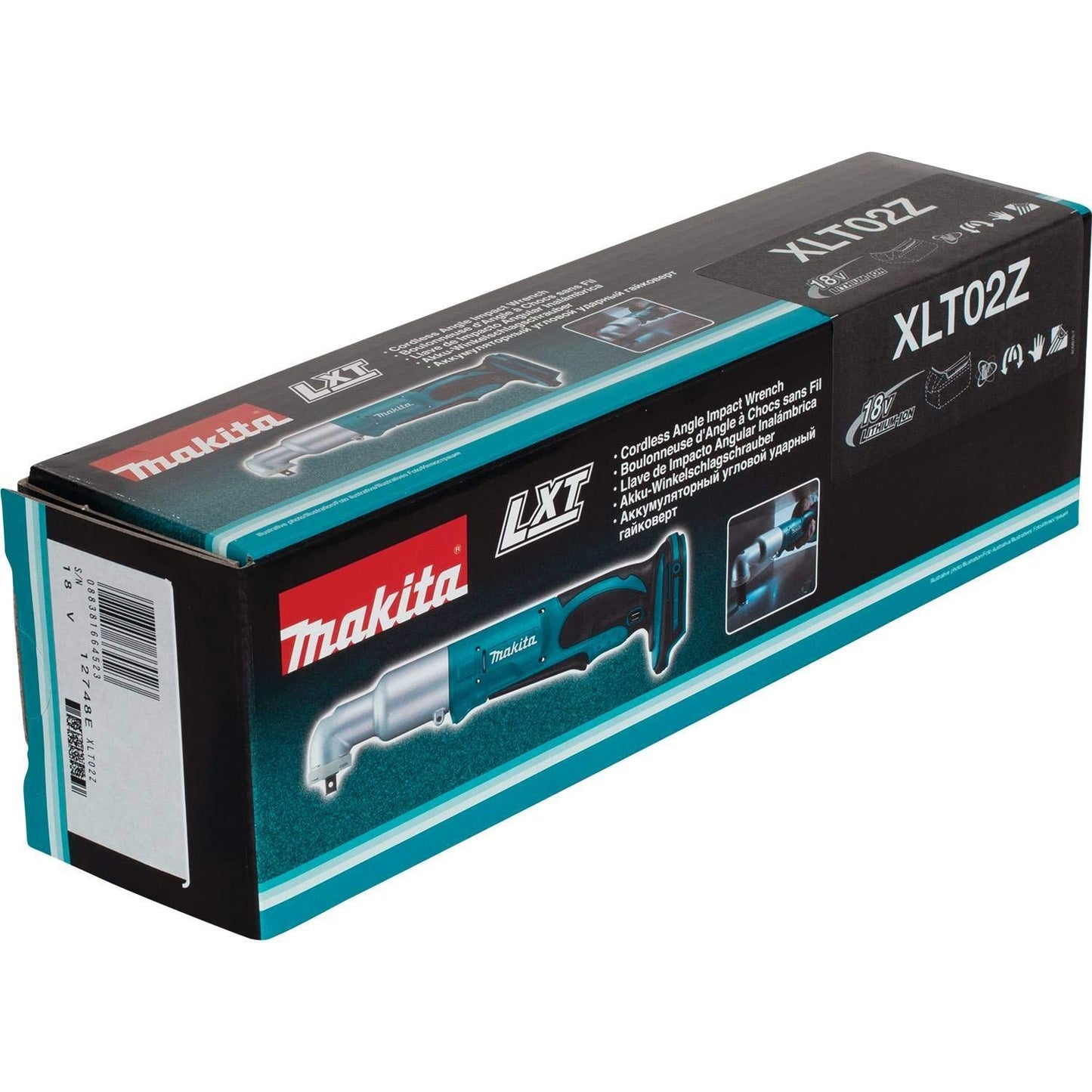 Makita XLT02Z 18V LXT Lithium-Ion Cordless 3/8-Inch Angle Impact Wrench (Tool Only, No Battery)