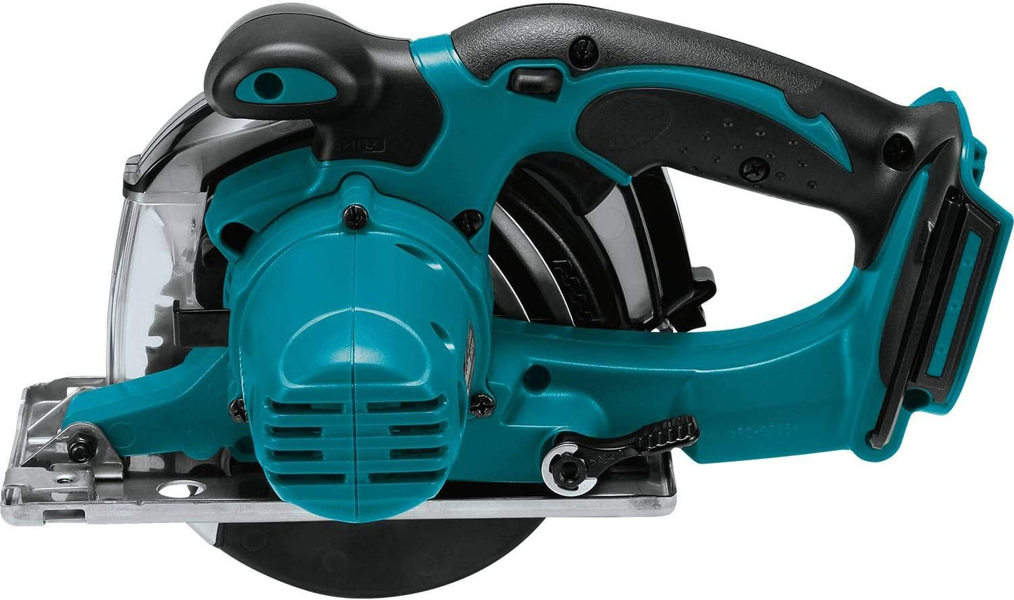 Makita XSC03Z 18V LXT Lithium-Ion Cordless 5-3/8" Metal Cutting Saw, with Electric Brake and Chip Collector, Tool Only