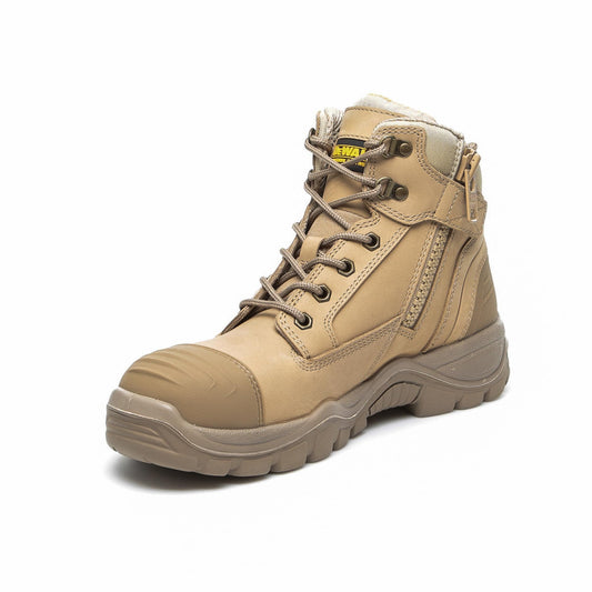 DEWALT Men's Akron Side Zip Steel Toe Safety Boot