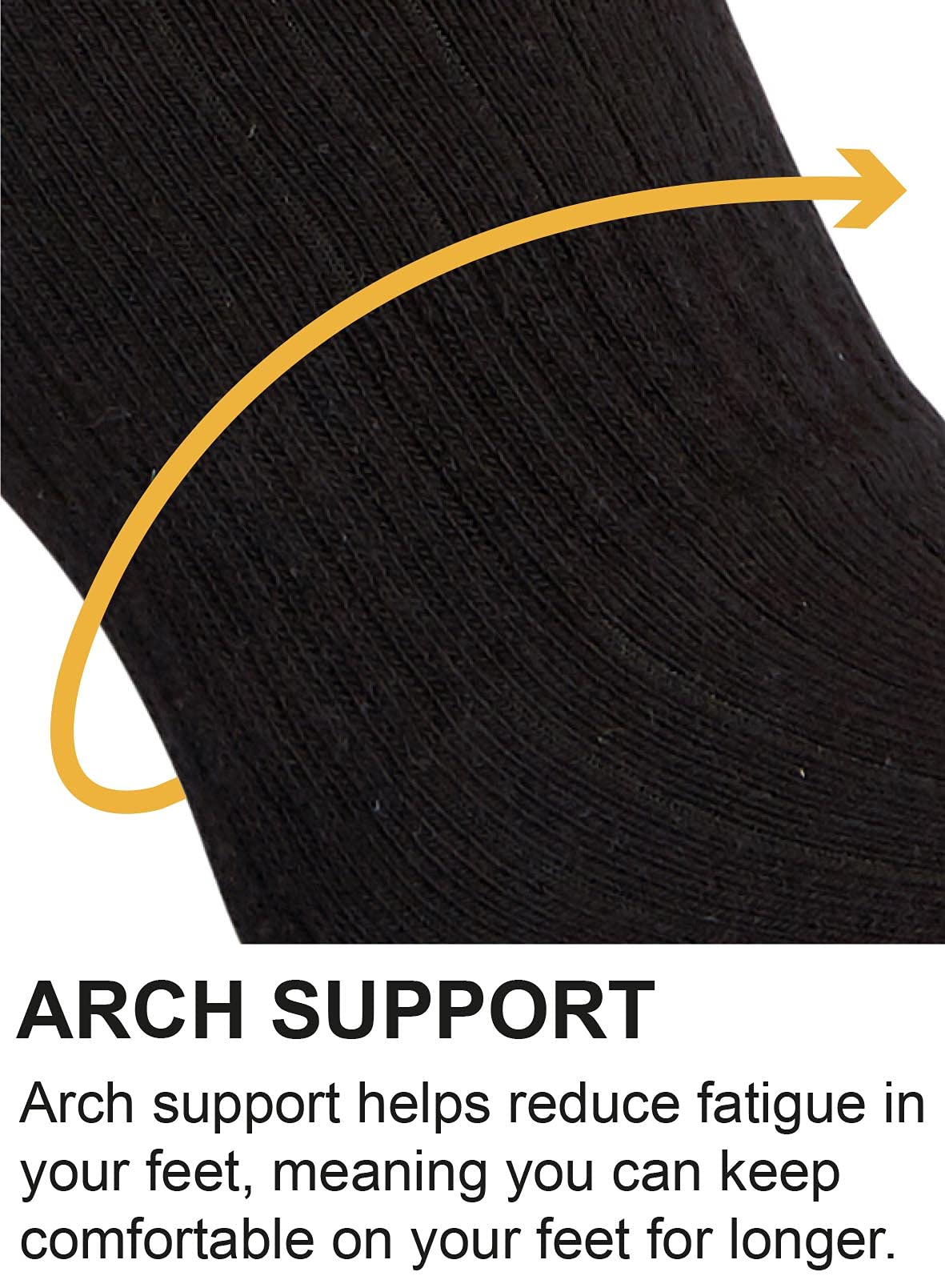 JCB Pro Tech Welly Men's Socks - Winter Warm Thick Long Socks for Wellies -Reinforced Heel & Toe - Extra Comfortable Aerobic Cuff