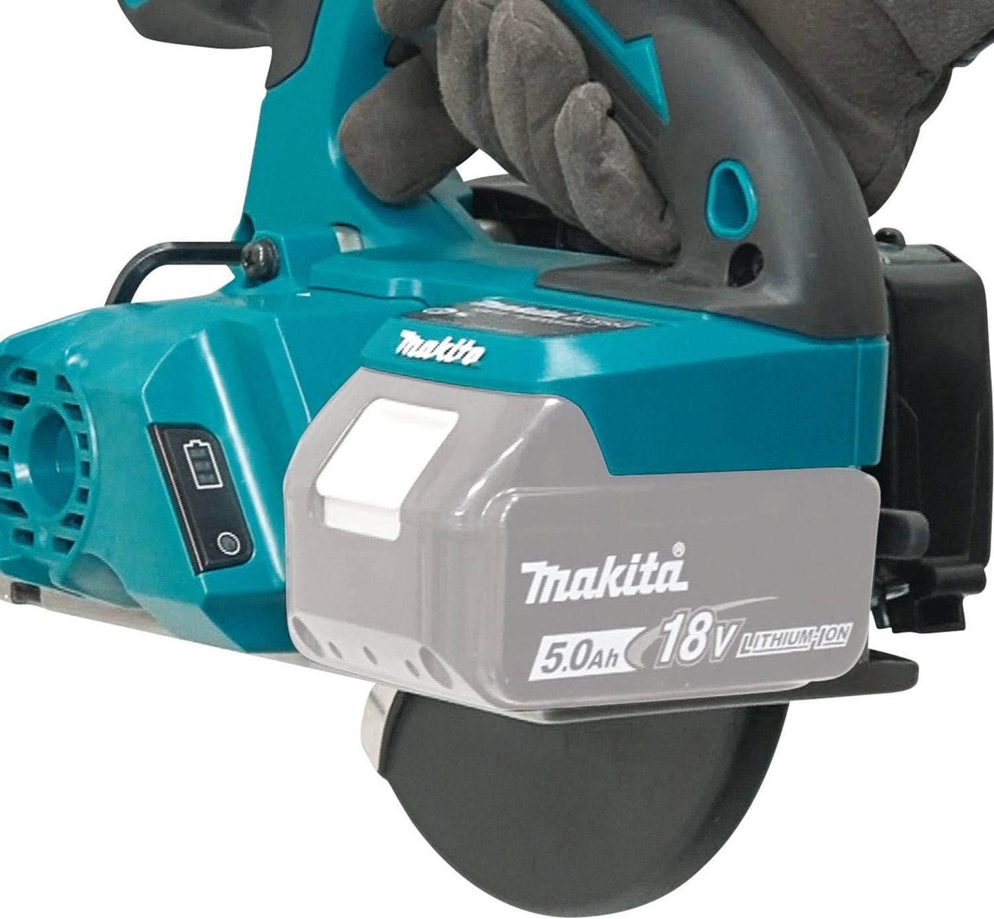 Makita XSC04Z 18V LXT Lithium-Ion Brushless Cordless 5-7/8" Metal Cutting Saw, with Electric Brake and Chip Collector, Tool Only