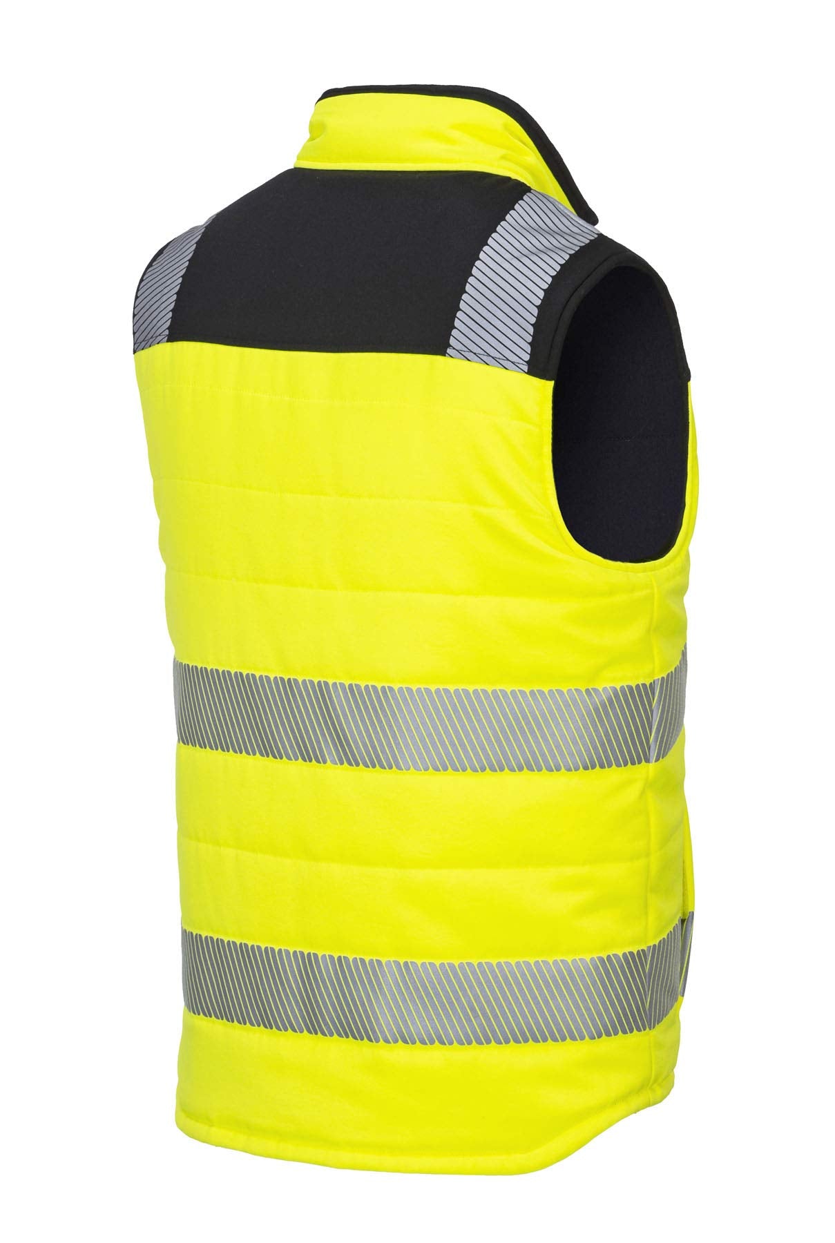 Portwest PW3 Hi-Vis Reversible Bodywarmer, Size: S, Colour: Orange/Black, PW374OBRS