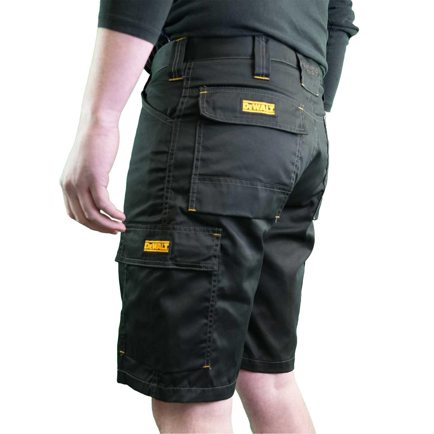 DEWALT Milan Men's Regular Fit, Utility Cargo Work Shorts