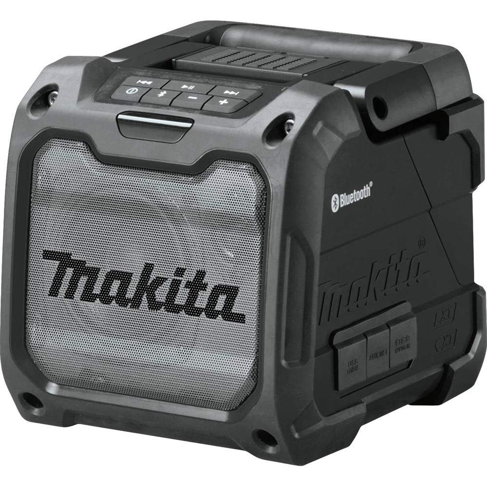 Makita XRM08B 18V LXT / 12V max CXT Lithium-Ion Cordless Bluetooth Job Site Speaker, Tool Only