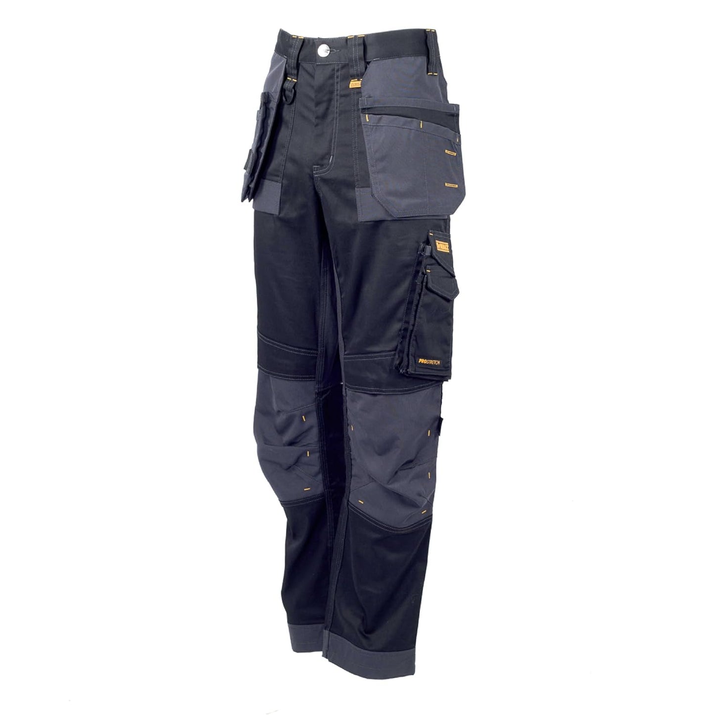 DEWALT Harrison Stretch Trouser 42W 33L Grey/Black