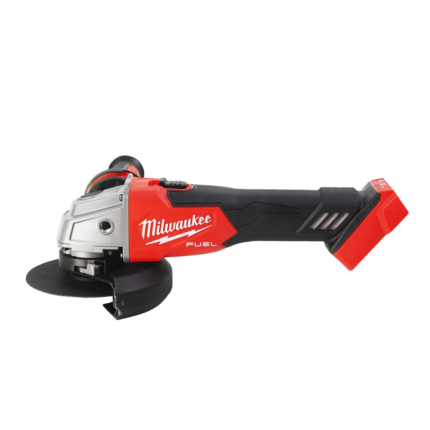 Milwaukee e x FSAG125X-0X M18 Fuel Angle Grinder 125 mm with Slide Switch, Red, 0