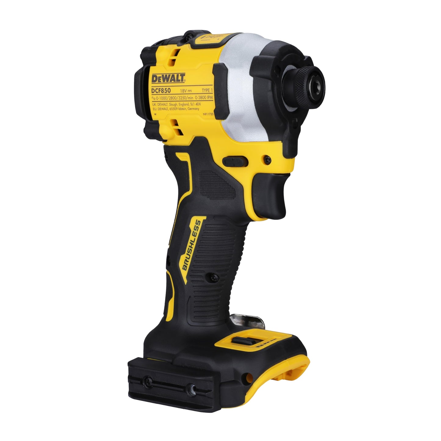 DEWALT DCF850N-XJ Impact Driver 18V XR Brushless Compact, Bare Unit