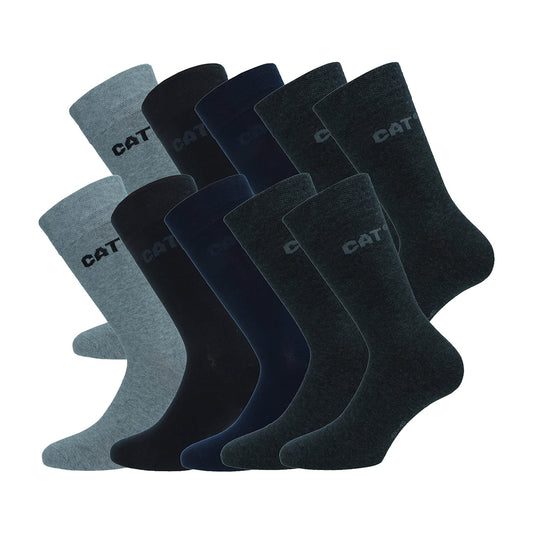 Caterpillar Business Socks 10 Pairs Socks Height Under Knee Cotton