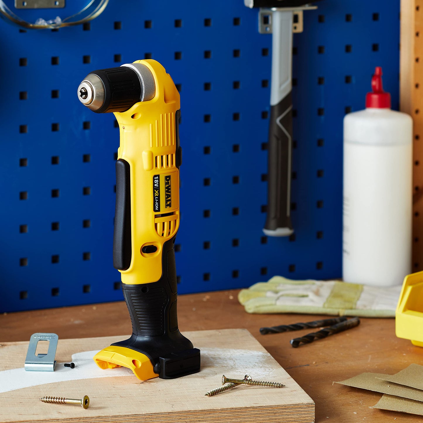 DEWALT DCD740N-XJ Cordless 2-Speed Angle Drill, 18V XR Lithium-Ion, Bare Unit