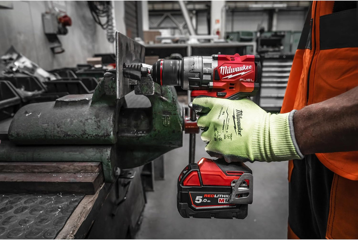 Milwaukee M18FPD3-502X Fuel™ Cordless Hammer Drill