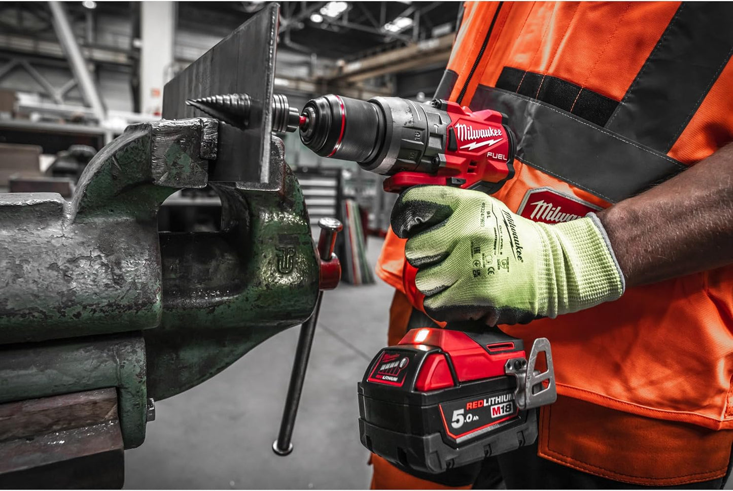 Milwaukee M18FPD3-502X Fuel™ Cordless Hammer Drill