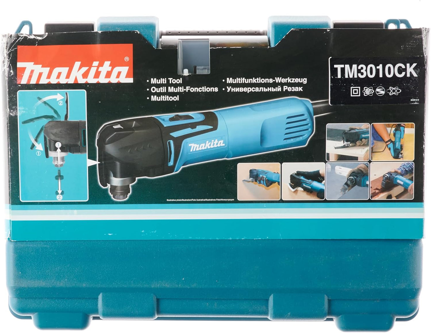 Makita TM3010CK/2 240V Multi-Tool Supplied in A Carry Case