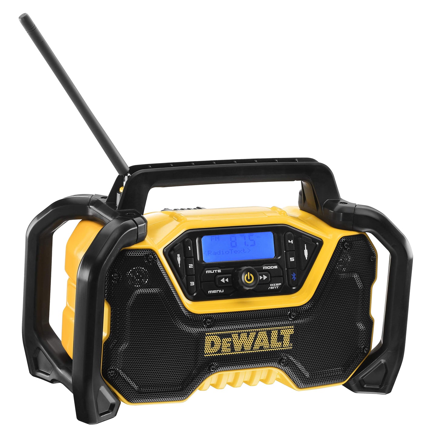 Dewalt XR DCR029 Battery and Mains Radio (DAB+ and FM Stereo Radio, Extremely Robust Casing, with Bluetooth, Digital Display with Backlight, Battery and Charger Not Included)