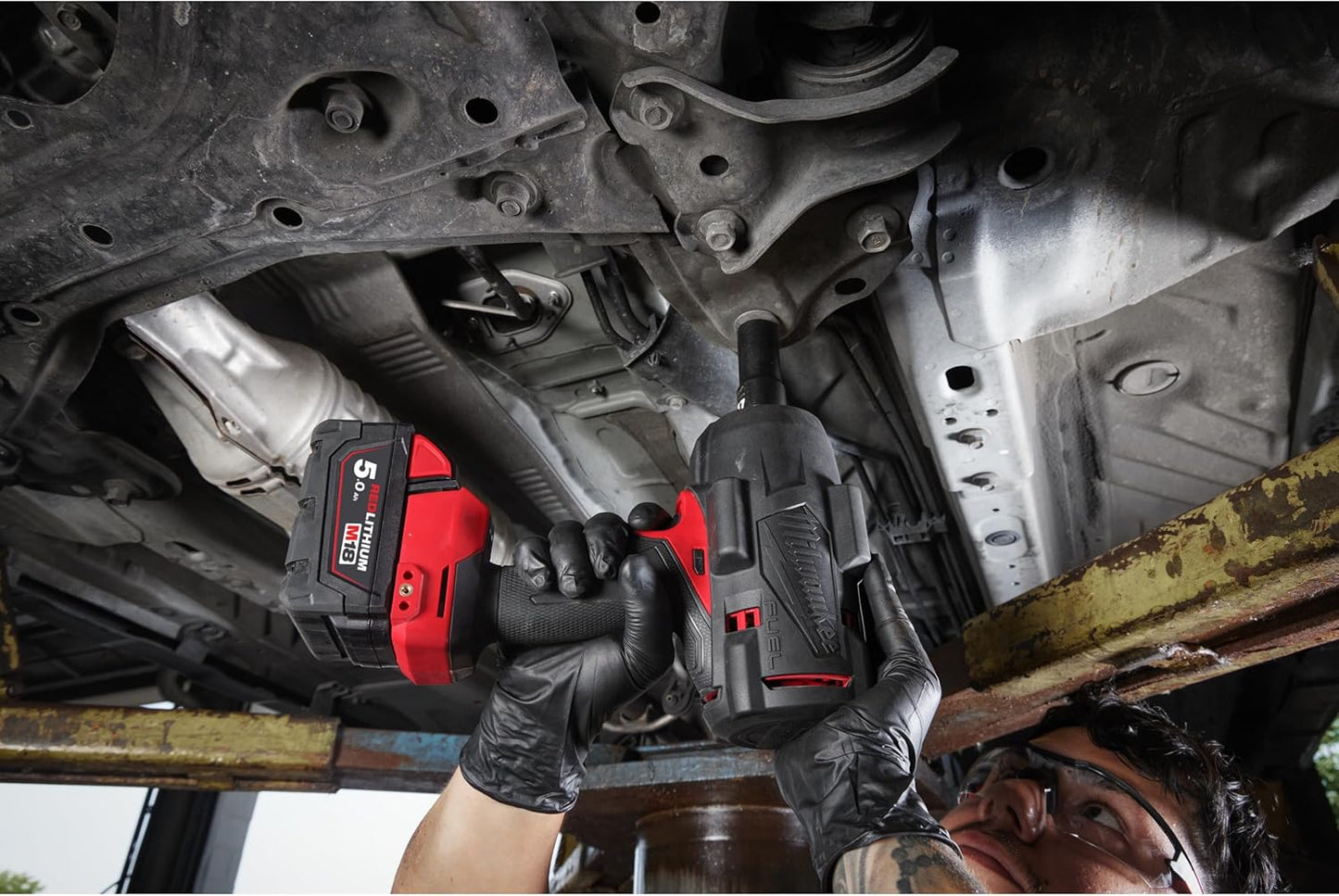 Milwaukee M18FHIW2F12-0X 18v Fuel 1/2" High Torque Impact Wrench with Friction Ring Naked in Case