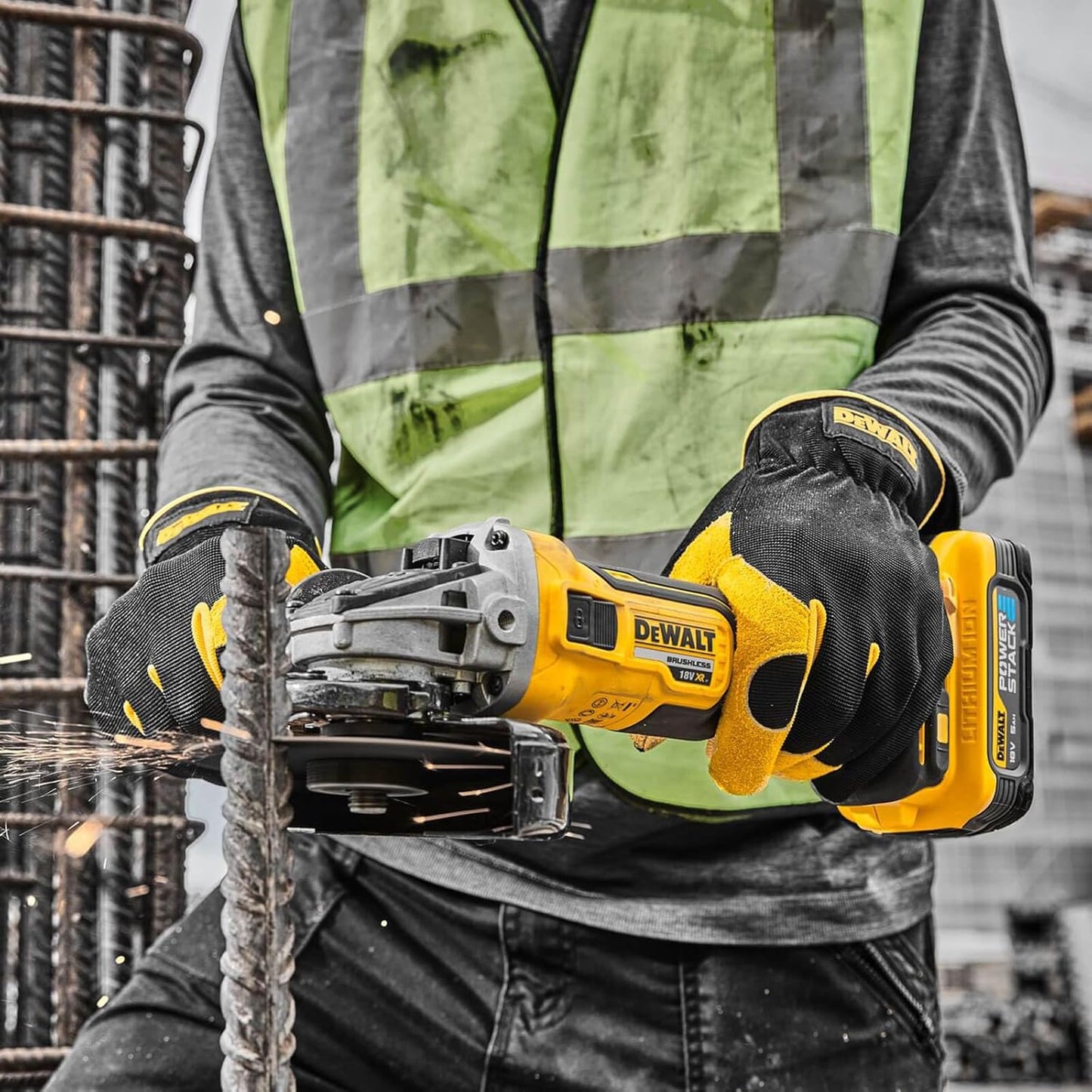 DeWalt DCG405 18v XR Cordless Brushless Angle Grinder 125mm No Batteries