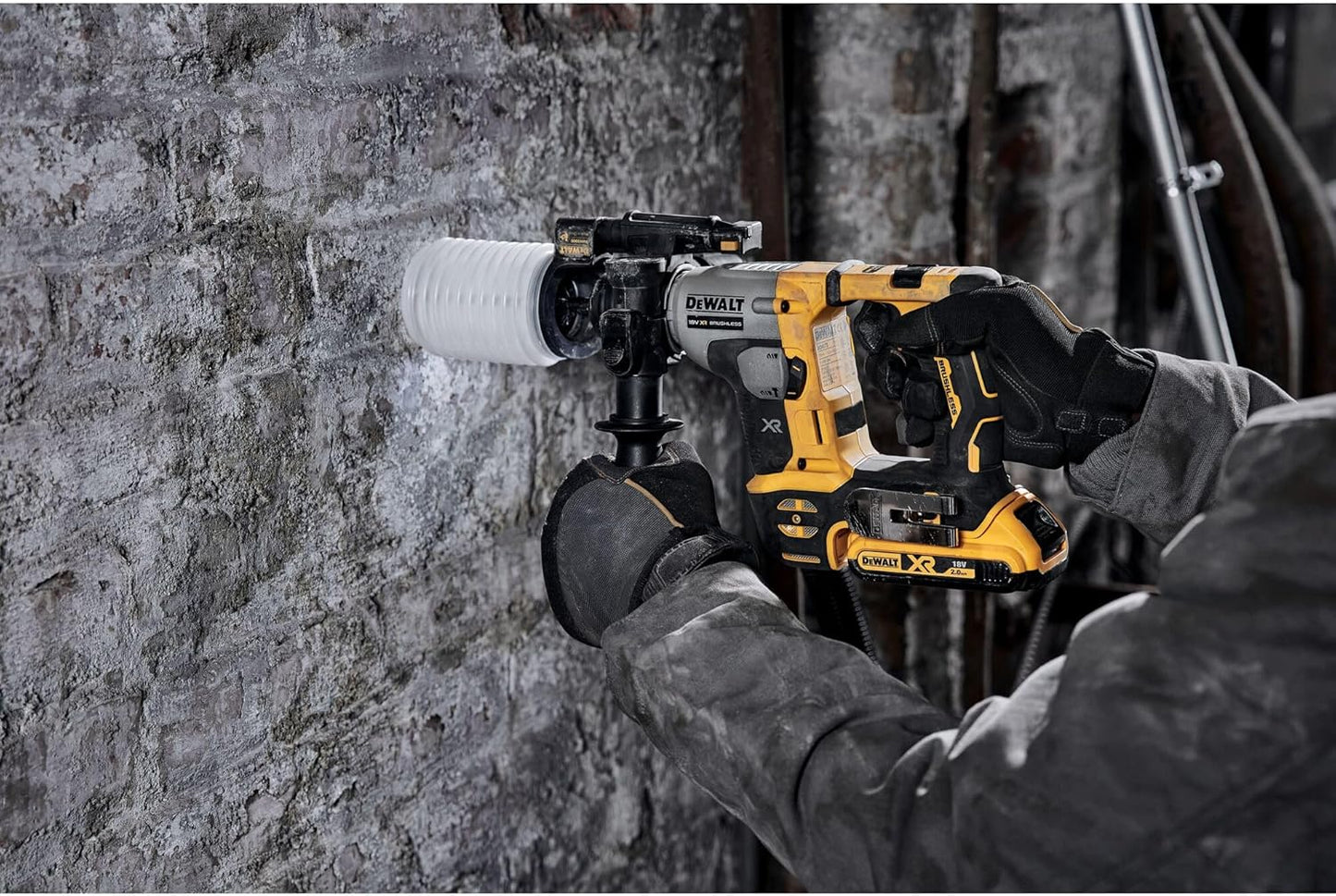 DEWALT DCH172N-XJ 18V XR Brushless Compact 16mm SDS Plus Hammer Drill - Bare Unit