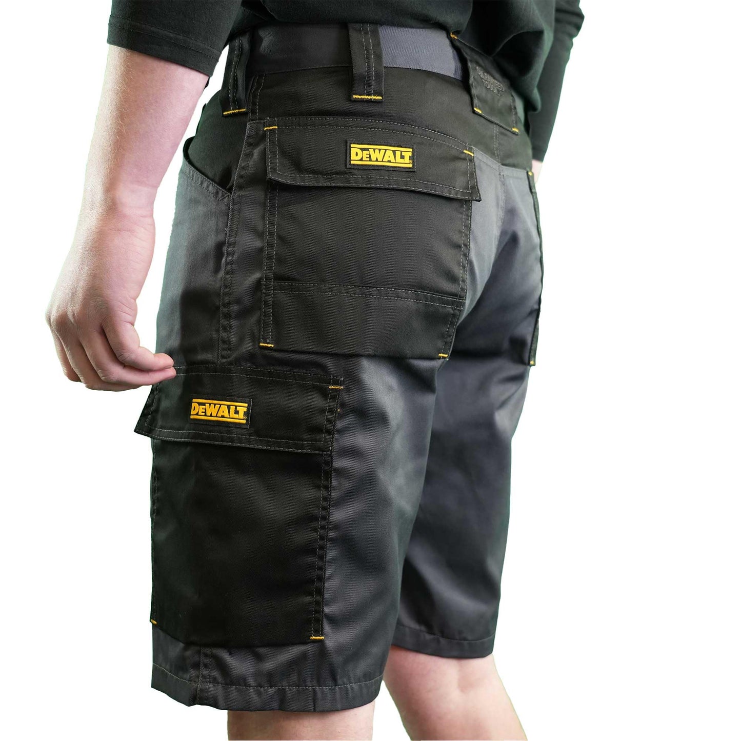 DEWALT Milan Men's Regular Fit, Utility Cargo Work Shorts