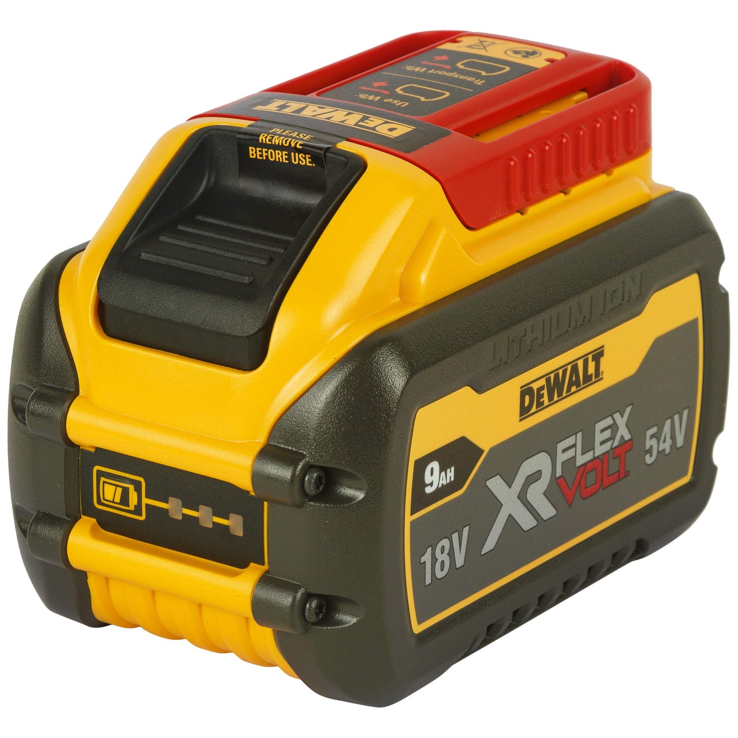 Dewalt DCB547-XJ XR Flex Volt Battery, 18 V, Yellow/Black, 9 A