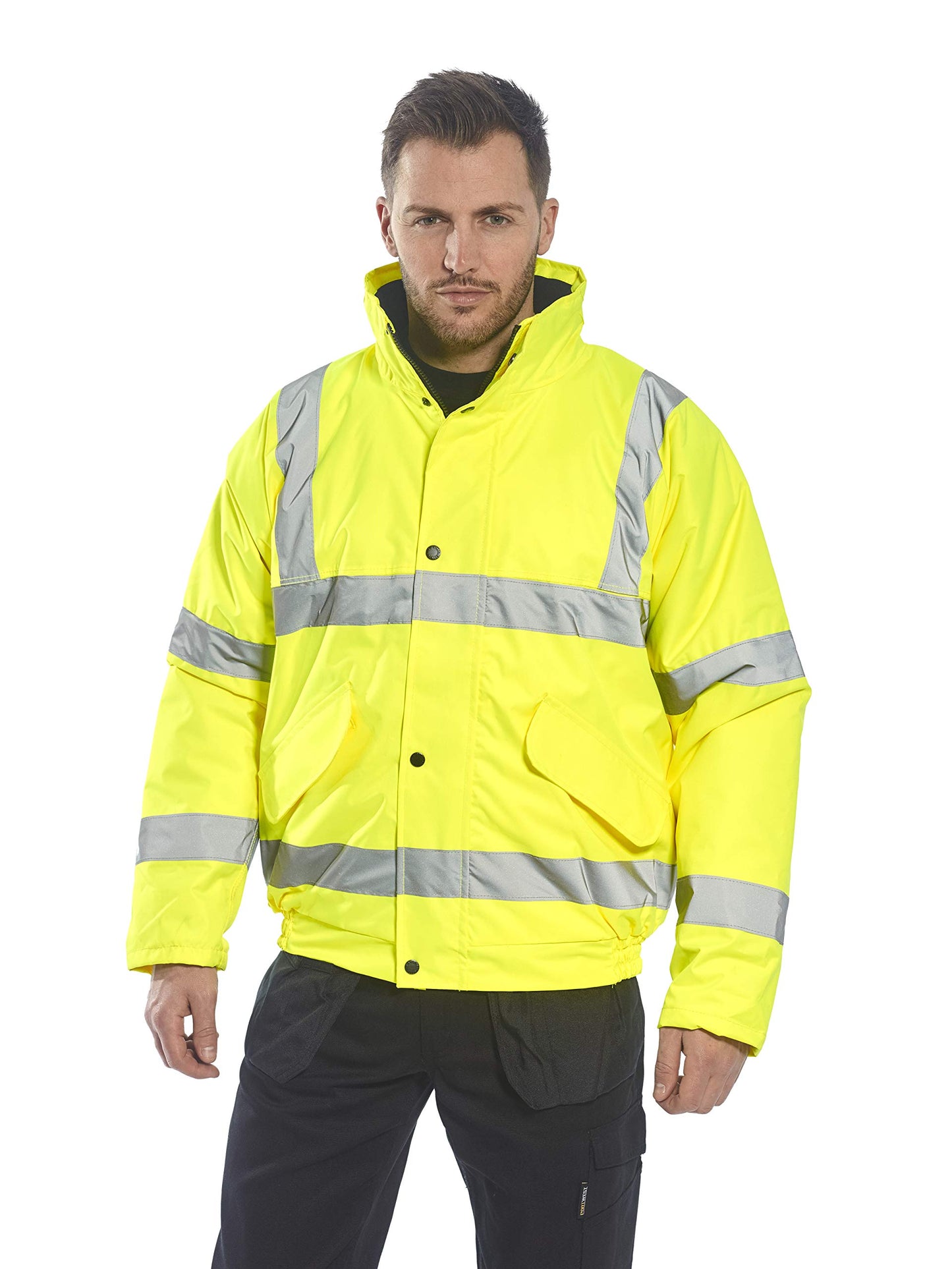 Portwest S463 Waterproof Comfort Hi-Vis Winter Bomber Jacket Orange, 6X-Large