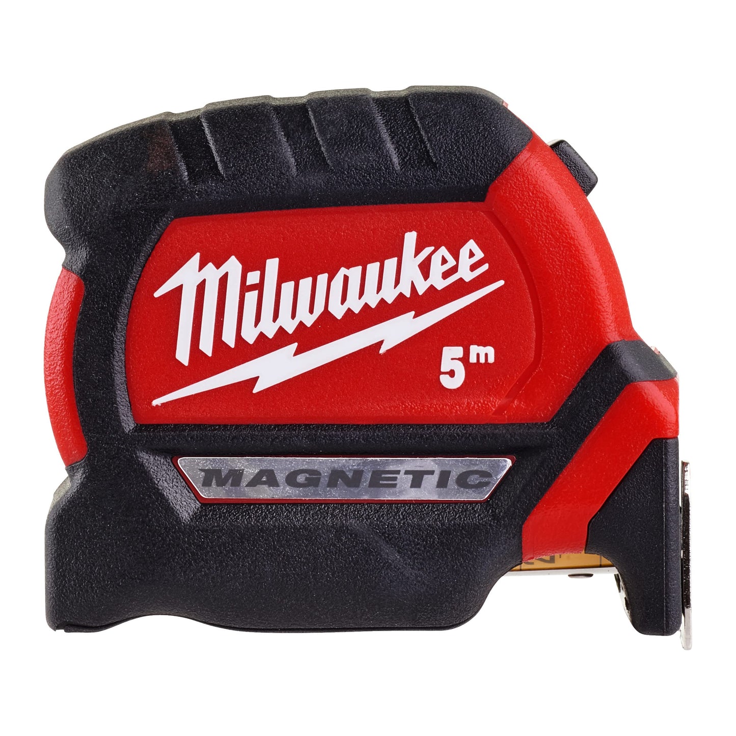 Milwaukee ‎4932464599 Premium Magnetic Tape Measure HP5Mg/27, Red/Black