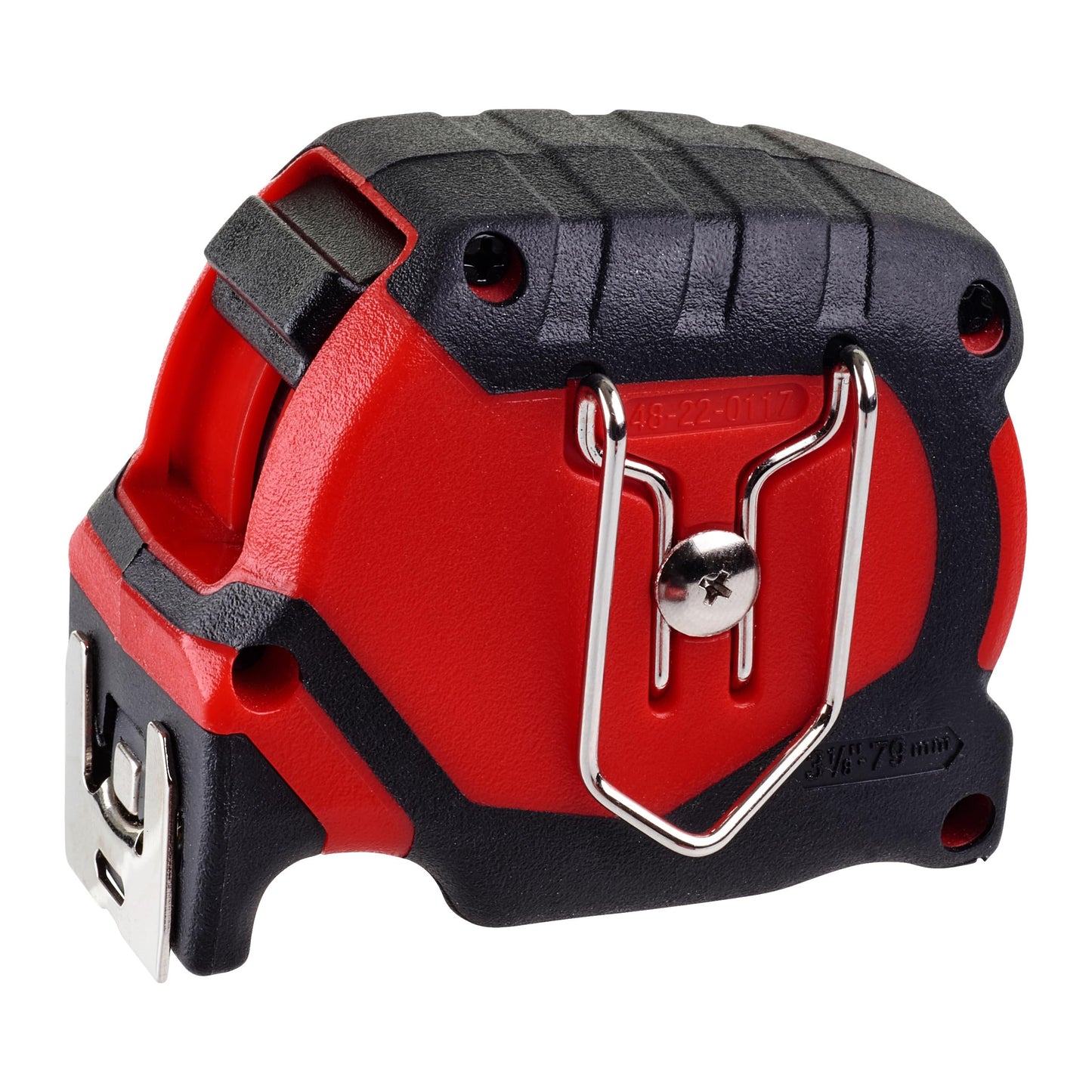 Milwaukee ‎4932464599 Premium Magnetic Tape Measure HP5Mg/27, Red/Black