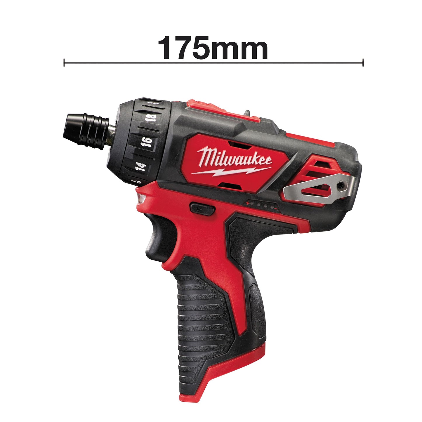 Milwaukee 4933441910 M12 BD-0 12 V Screwdriver Without Battery, Multi-Colour